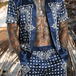 3D Digital Printing Shirt Outfit Men's Suit