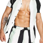 3D Digital Printing Shirt Outfit Men's Suit