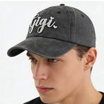 2pcs Gigi Hat For Men Women, Adjustable Embroidered Wash Cotton Baseball Cap