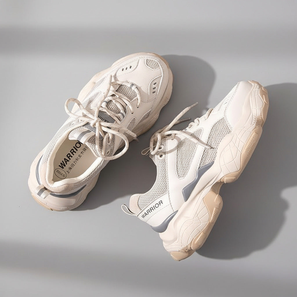 Men's mid-top canvas sports shoes