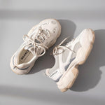 Men's mid-top canvas sports shoes