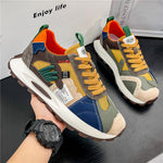 Khaki Green men's outdoor casual shoes